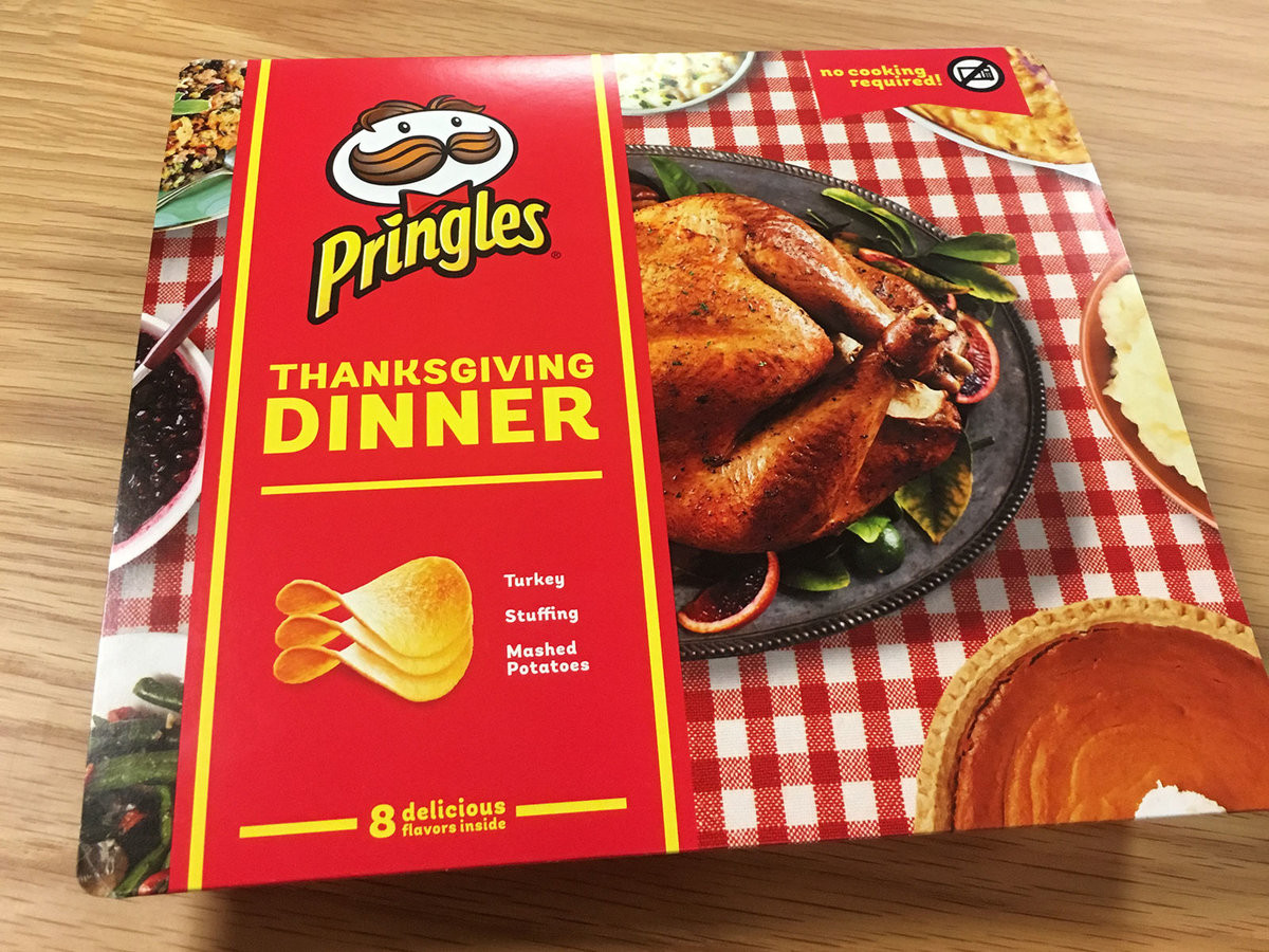 Thanksgiving Dinner Pringles
 We Tasted Pringles’ Limited Edition Thanksgiving Dinner