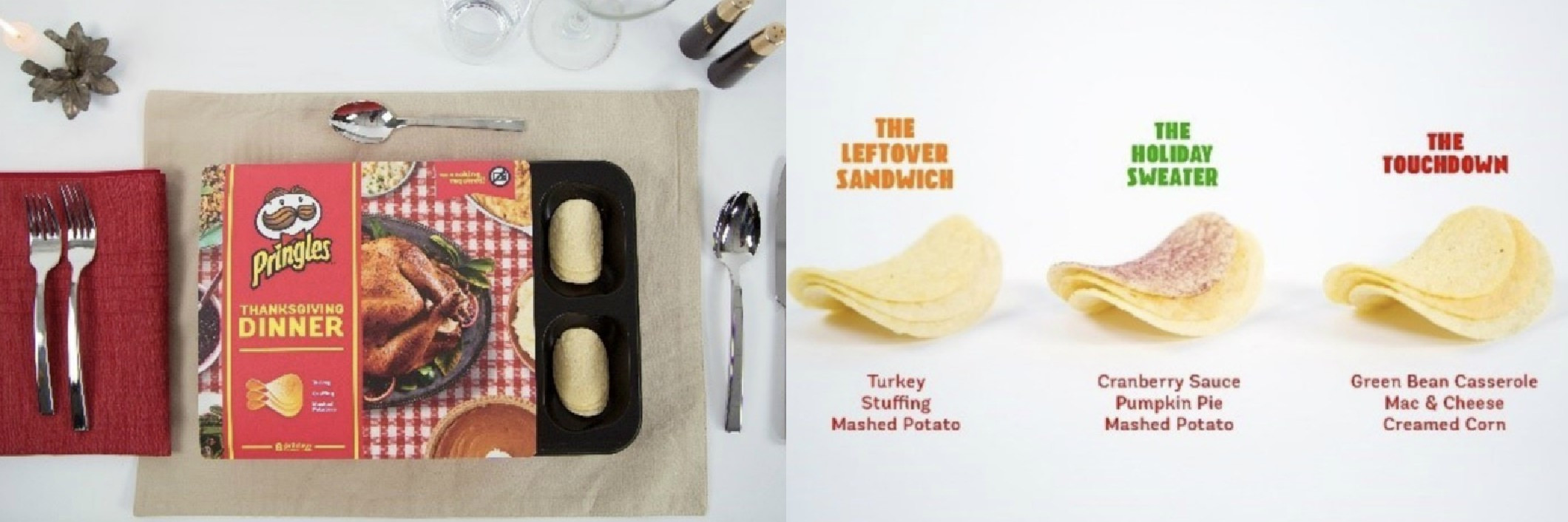 Thanksgiving Dinner Pringles
 Pringles Recreates Thanksgiving Dinner With Eight New Chip