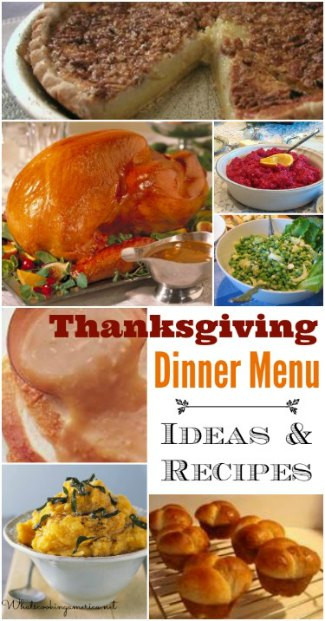 Thanksgiving Dinner Restaurant
 Thanksgiving Dinner Menu What s Cooking America