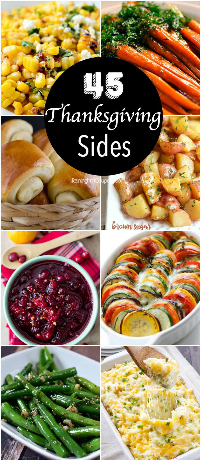 Thanksgiving Dinner Side Dishes
 45 Thanksgiving Side Dishes