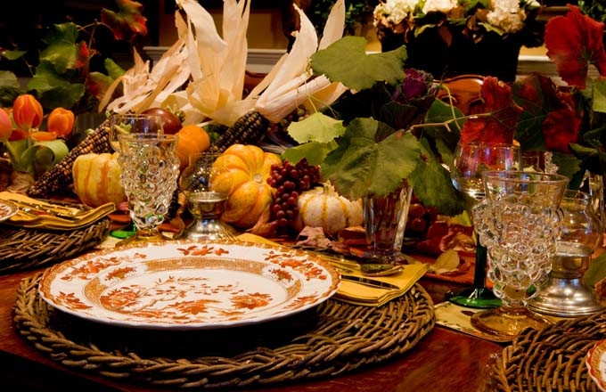 Thanksgiving Dinner Table Settings
 Decoration Ideas For Your Thanksgiving Table