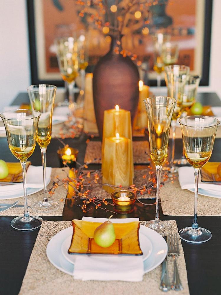 Thanksgiving Dinner Table Settings
 The most elegant Thanksgiving table settings – Home And