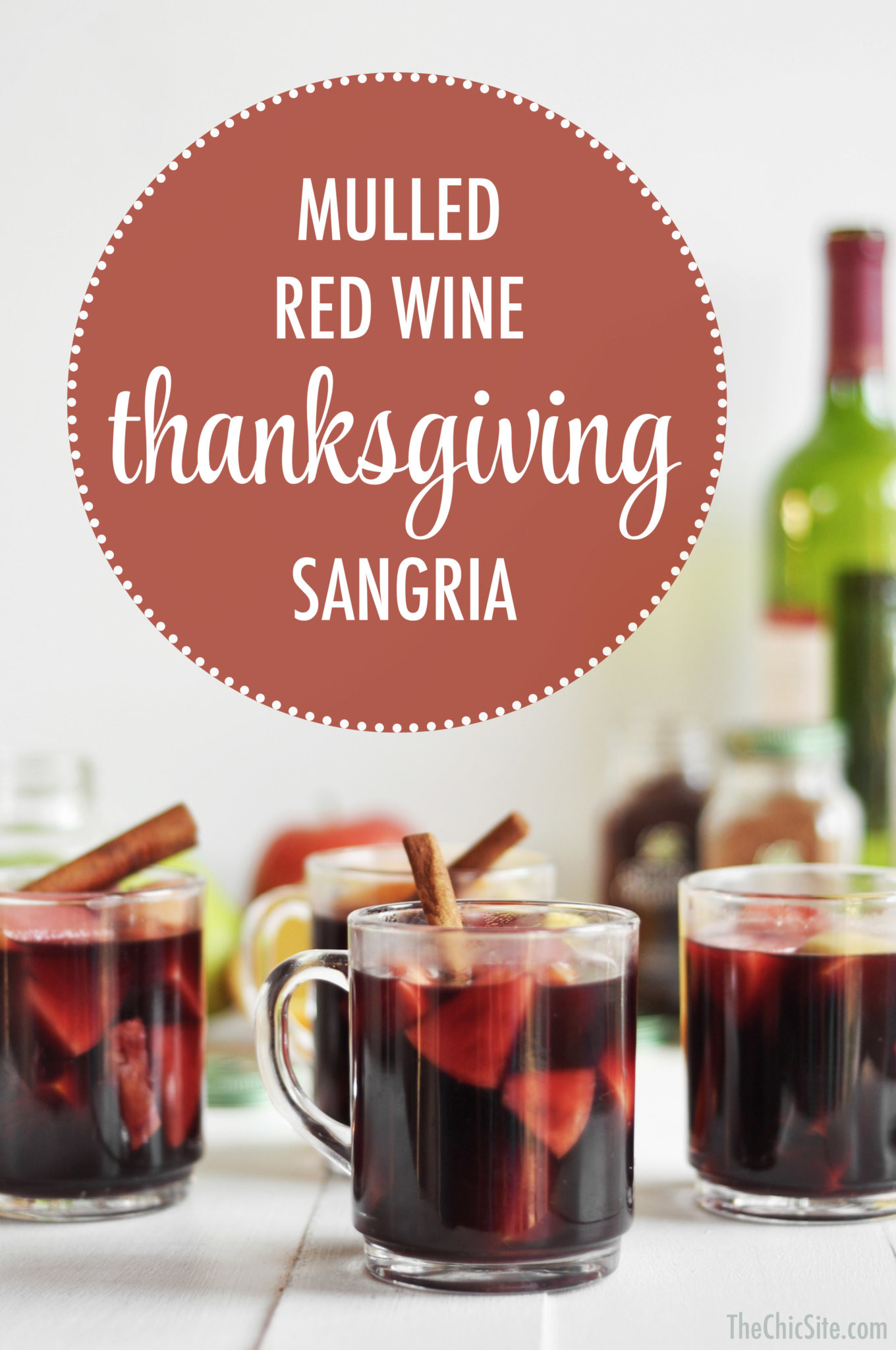 Thanksgiving Drinks Alcoholic
 Thanksgiving Sangria The Chic Site