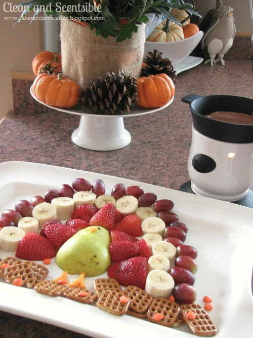 Thanksgiving Fruit Desserts
 Chocolate Turkey Fondue Clean and Scentsible