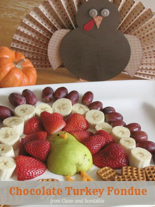 Thanksgiving Fruit Desserts
 Chocolate Turkey Fondue Clean and Scentsible