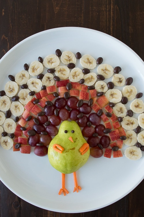 Thanksgiving Fruit Turkey
 Turkey Fruit Platter