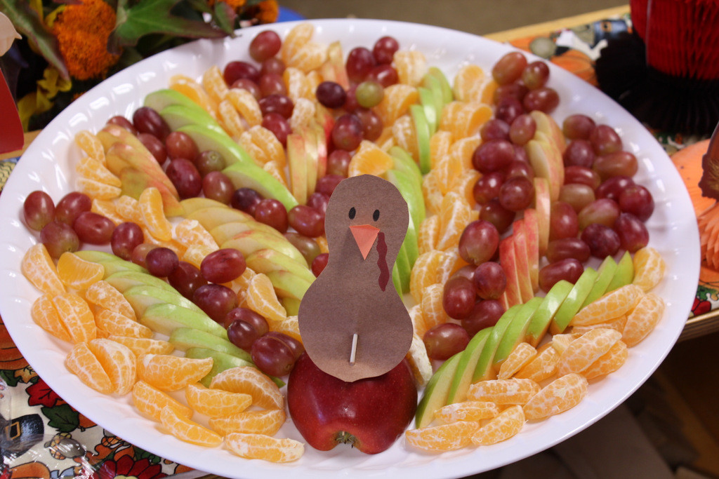 Thanksgiving Fruit Turkey
 Not My Own Give Thanks