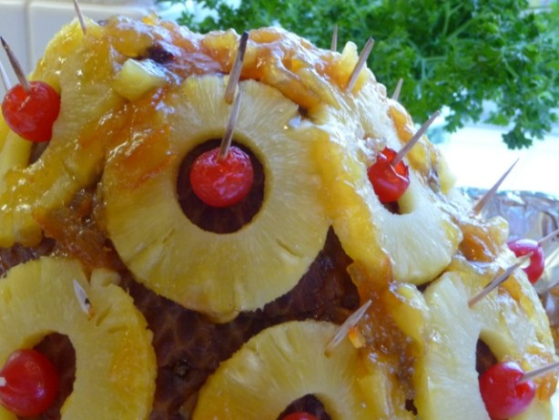 Thanksgiving Ham Recipes With Pineapple
 Bourbon Pineapple And Orange Glazed Holiday Ham Recipe