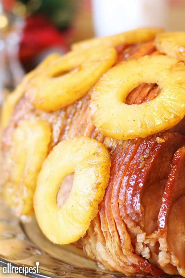 Thanksgiving Ham Recipes With Pineapple
 Tangy Honey Glazed Ham