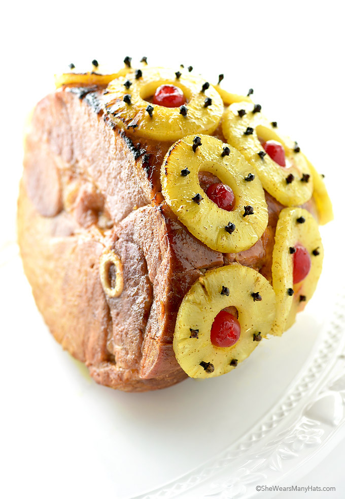 Thanksgiving Ham Recipes With Pineapple
 Holiday Glazed Baked Ham Recipe