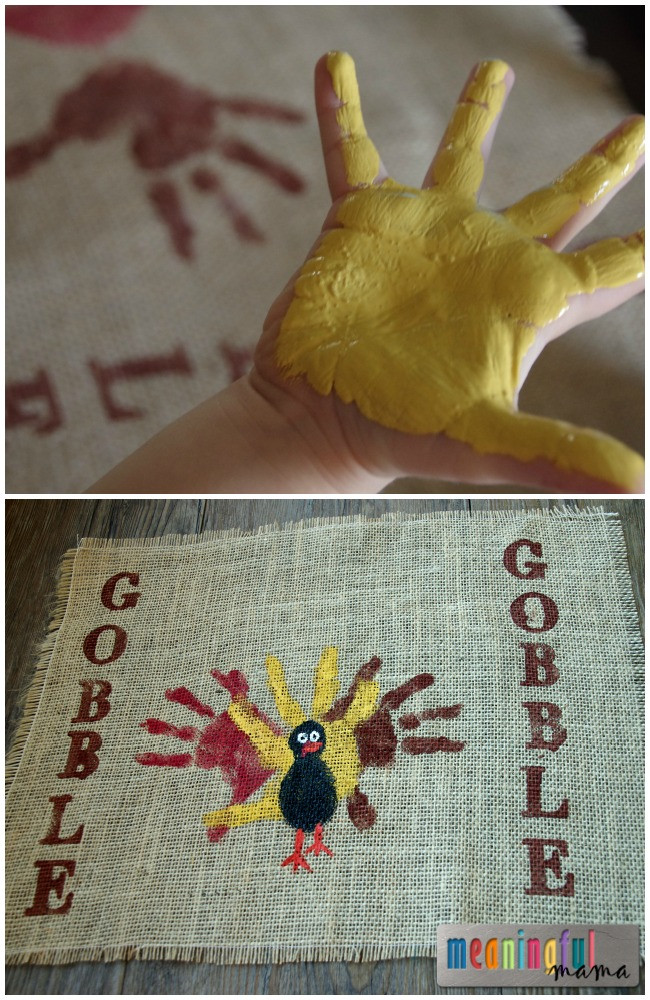 Thanksgiving Hand Turkey
 Thanksgiving Placemat Crafts Made From Pinterest