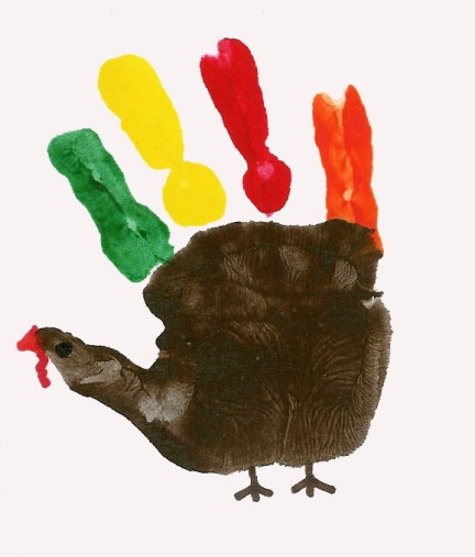 Thanksgiving Hand Turkey
 Identifying the Metacarpals in Three Easy Steps