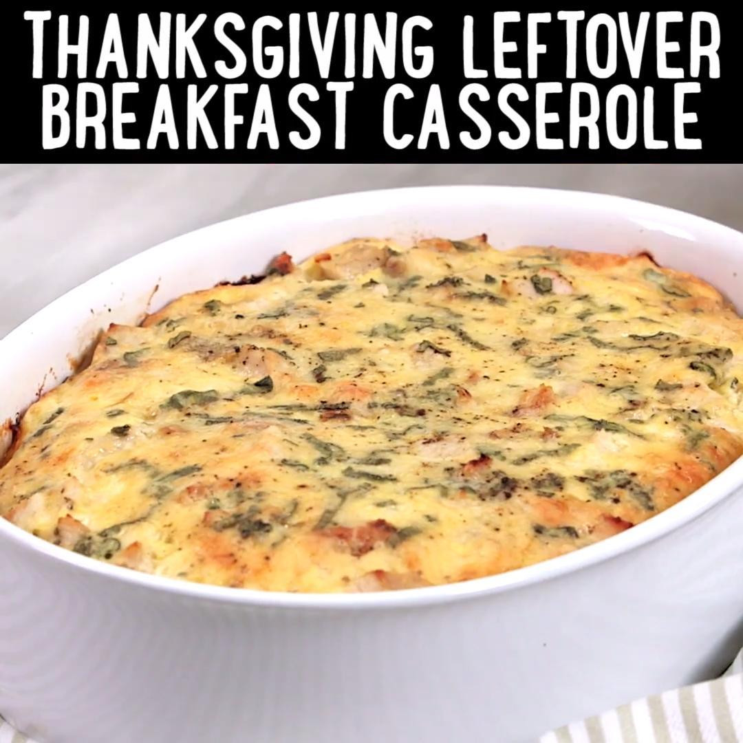 Thanksgiving Leftover Breakfast
 How to Make a Thanksgiving Leftover Breakfast Casserole