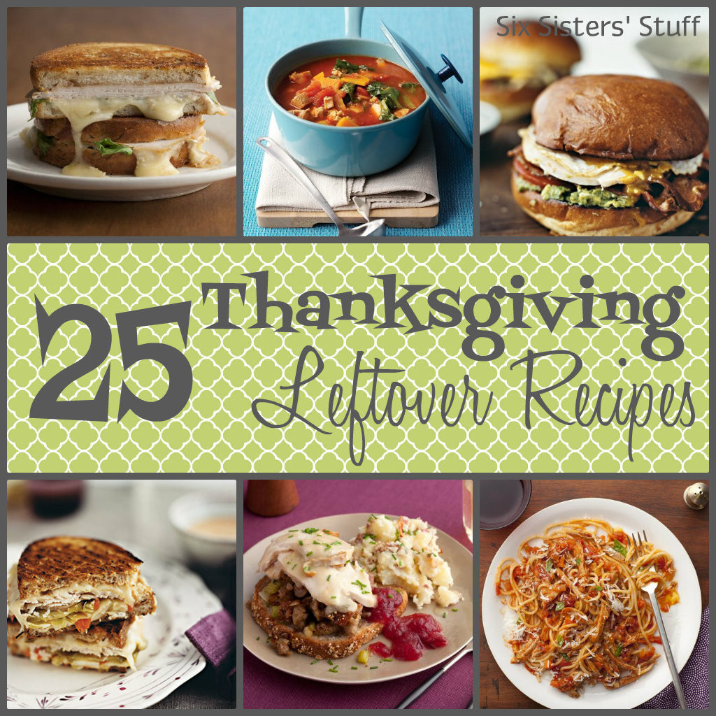 Thanksgiving Leftovers Recipes
 25 Thanksgiving Leftover Recipes