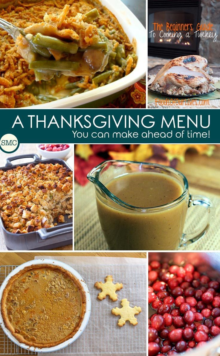 Thanksgiving Make Ahead Recipes
 23 best images about Thanksgiving Make Ahead on