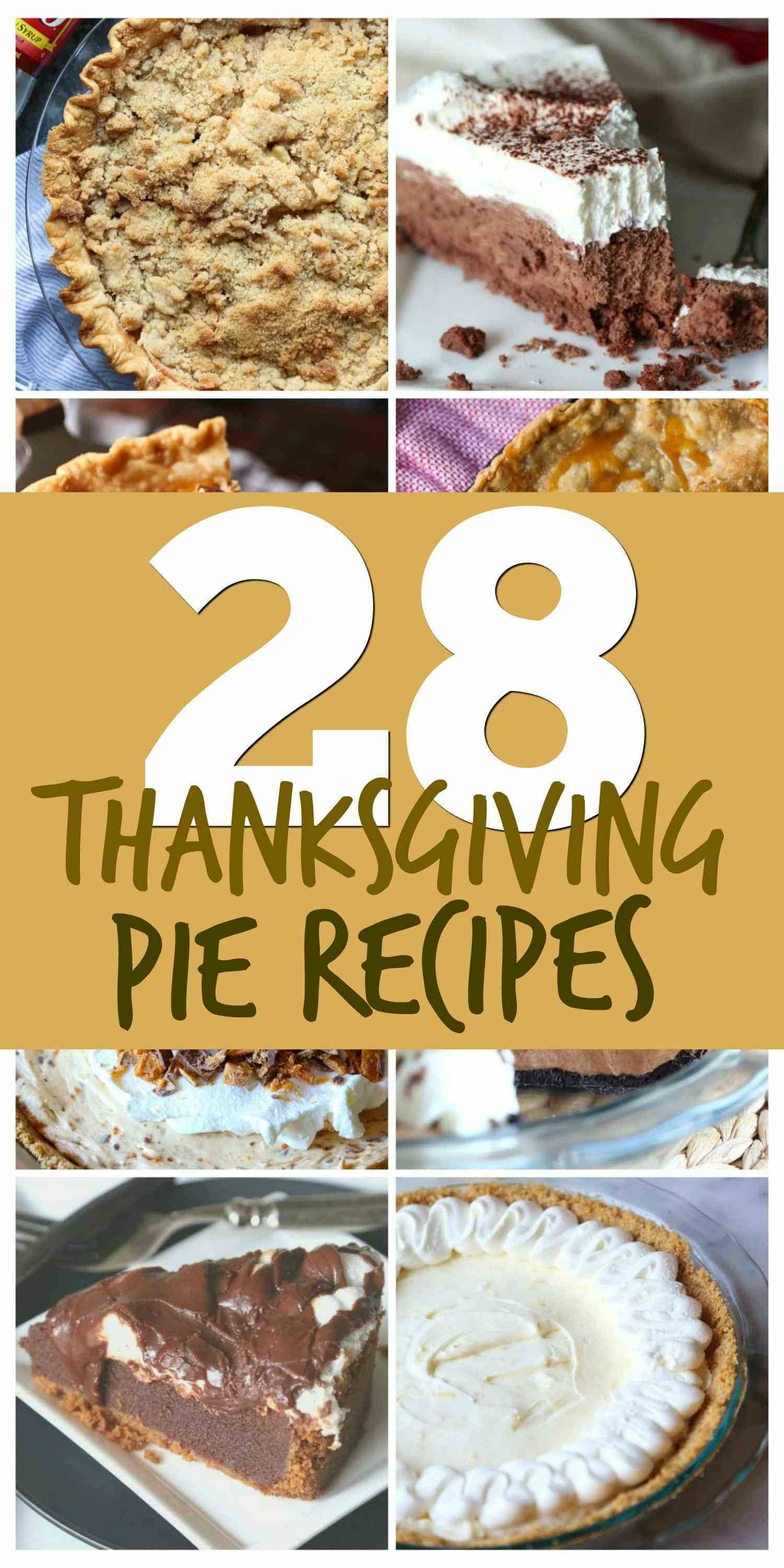 Thanksgiving Pie Recipes
 28 Thanksgiving Pie Recipes Cookies and Cups