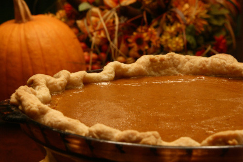 Thanksgiving Pies List
 November 2011