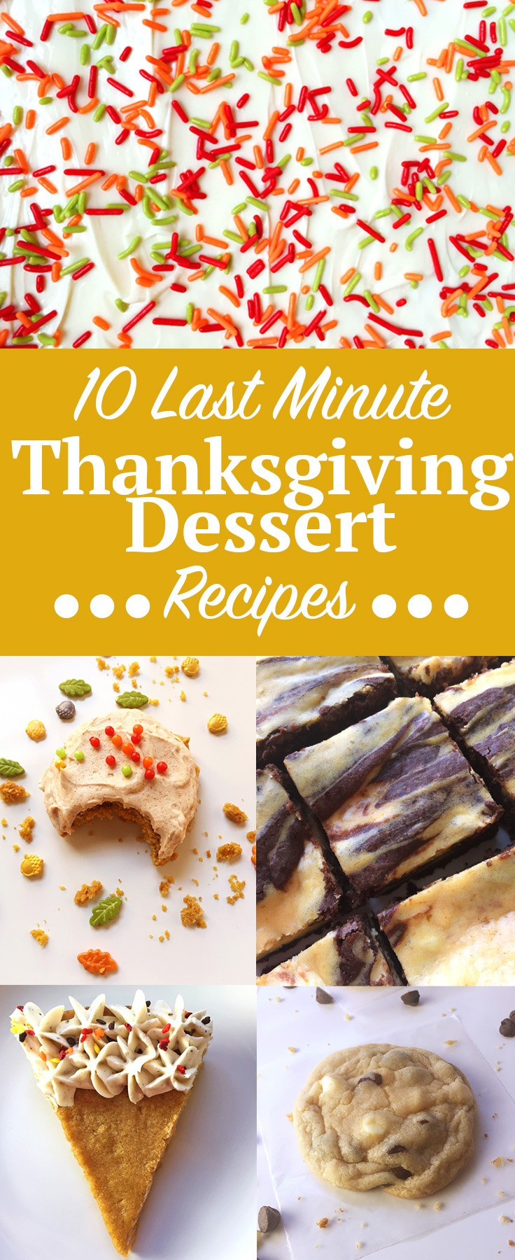 Thanksgiving Pies List
 10 Last Minute Thanksgiving Dessert Recipes Seasonly