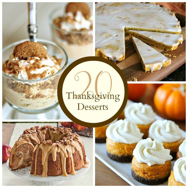 Thanksgiving Pumpkin Desserts
 The Crafted Sparrow Thanksgiving Desserts