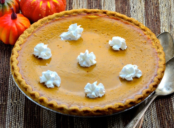 Thanksgiving Pumpkin Pie Recipe
 Thanksgiving Pumpkin Pie Uses Fresh Pumpkin Recipe