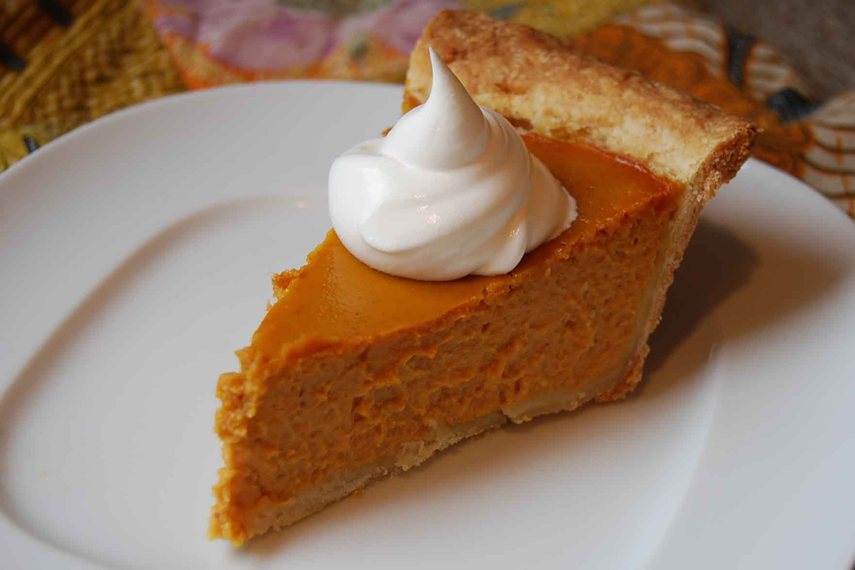 Thanksgiving Pumpkin Pie Recipe
 Dessert