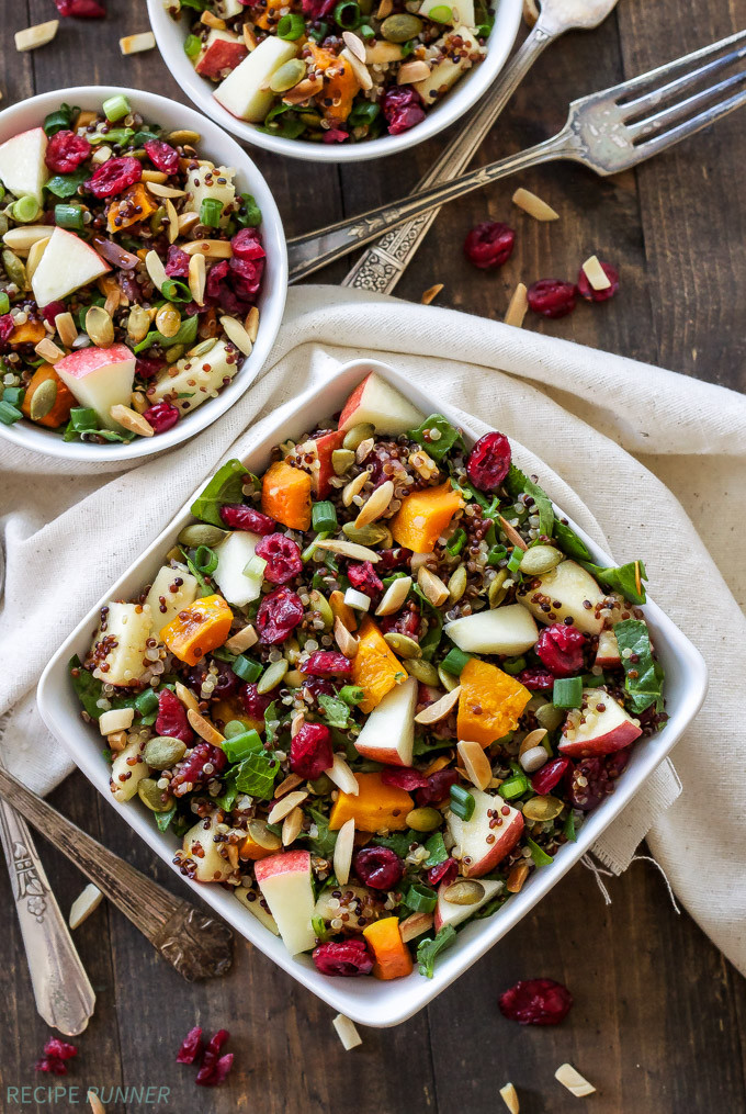 Thanksgiving Quinoa Salad
 Harvest Quinoa Salad Recipe Runner