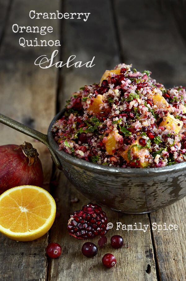 Thanksgiving Quinoa Salad
 Easy Thanksgiving Meals Cranberry Orange Quinoa Salad