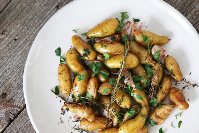 Thanksgiving Roasted Potatoes
 Thanksgiving ve able recipes for vegans to bacon lovers
