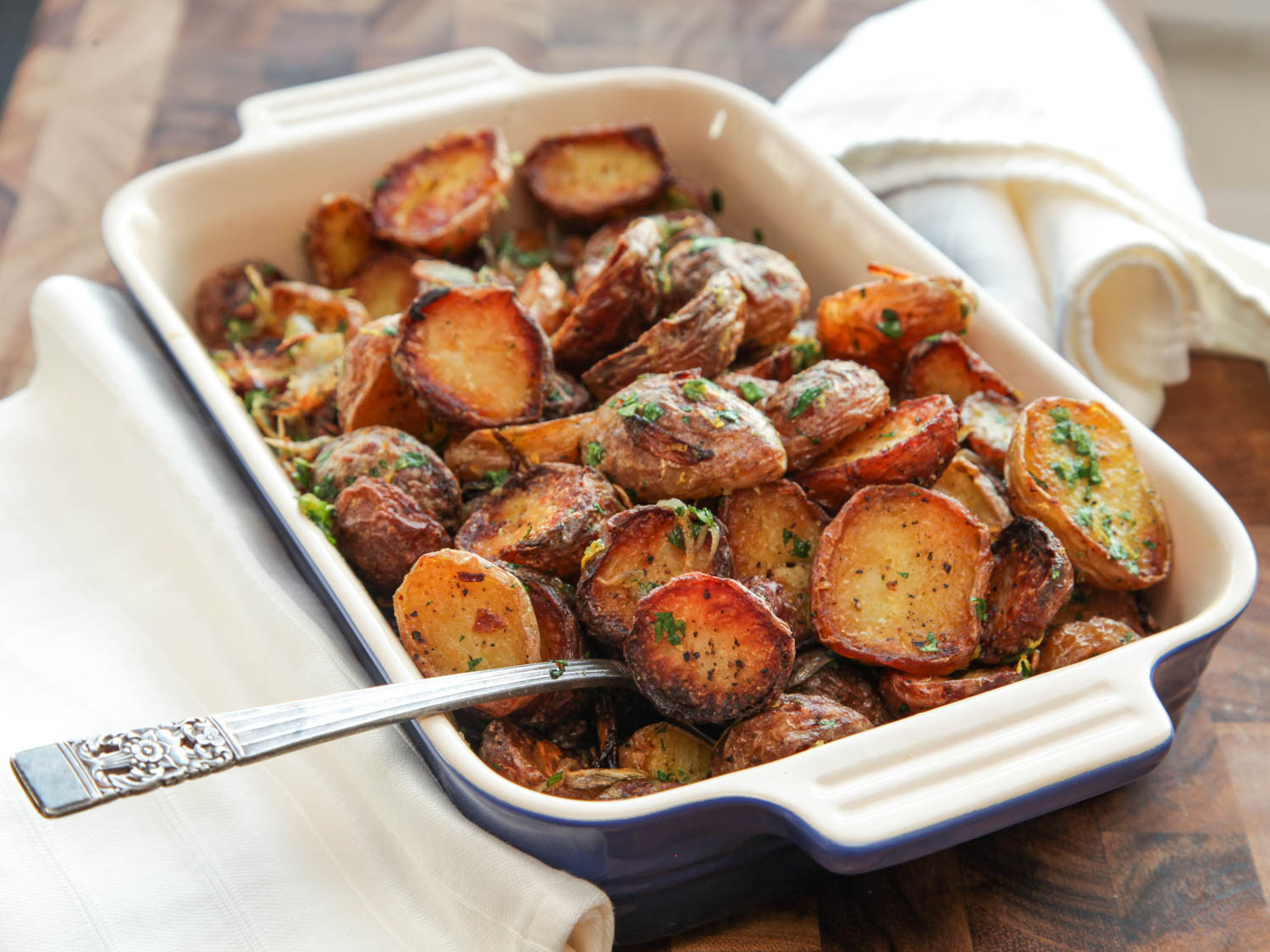 Thanksgiving Roasted Potatoes
 14 Creamy Crispy and Buttery Potato Recipes for