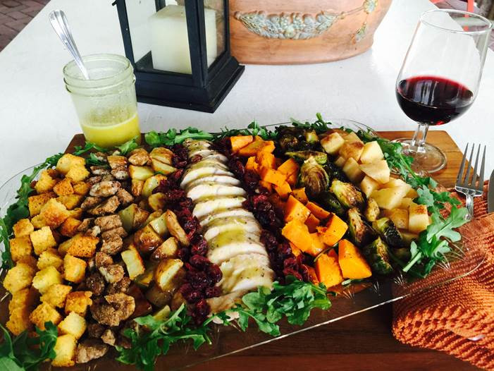 Thanksgiving Salads Pinterest
 Thanksgiving Salad with Chardonnay Vinaigrette