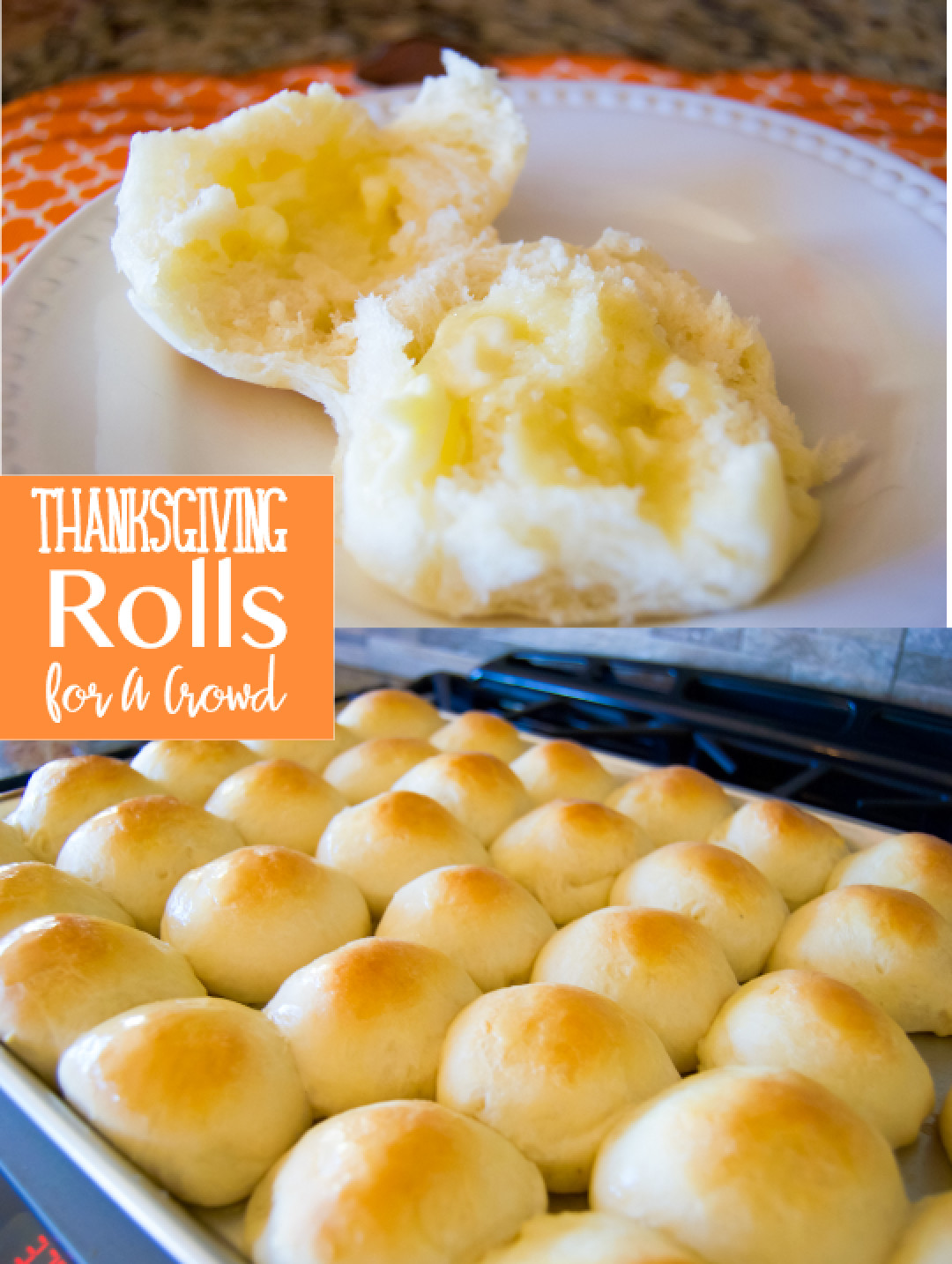 Thanksgiving Side Dishes For A Crowd
 Thanksgiving Buttery Dinner Rolls For A Crowd The