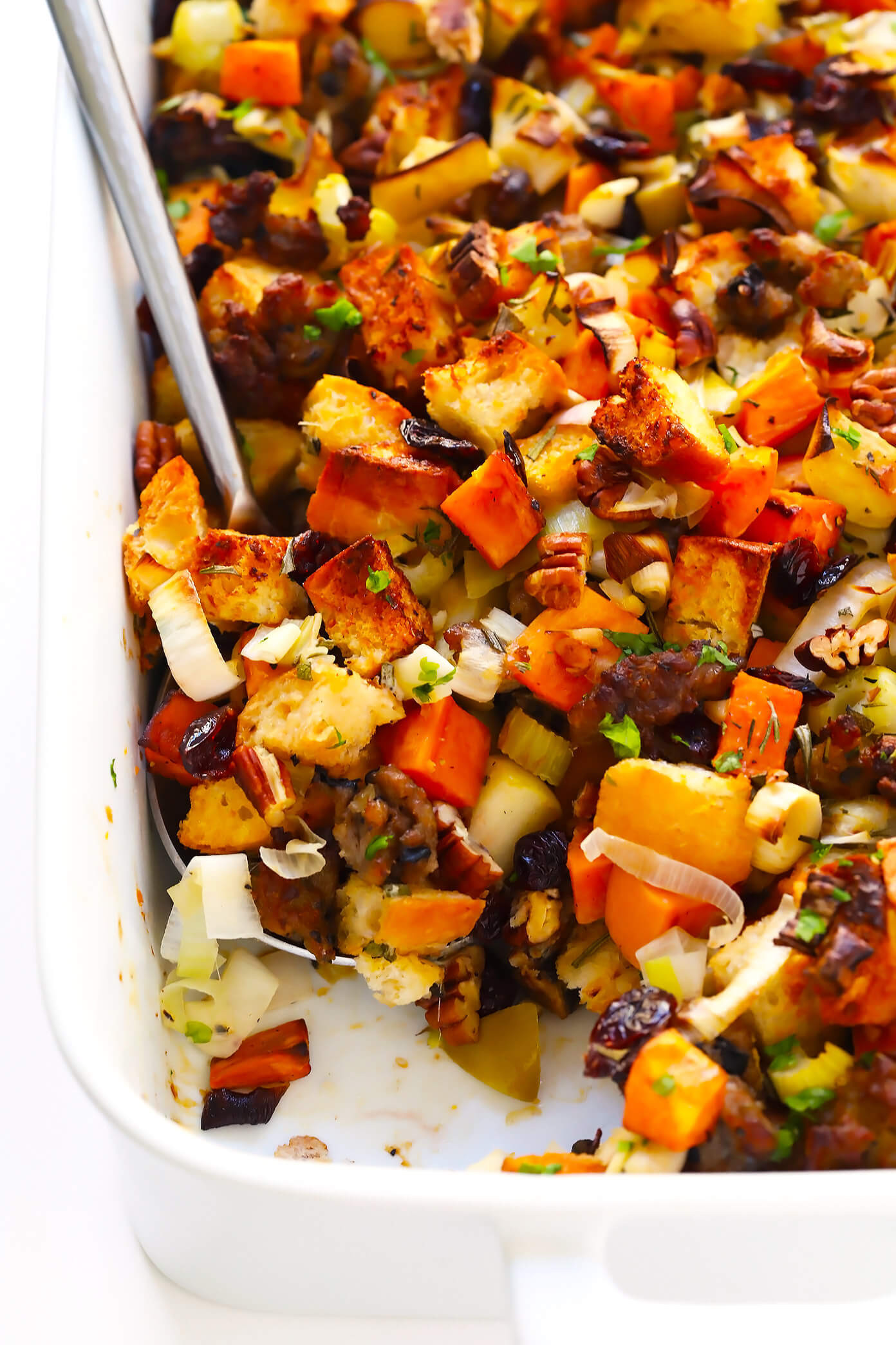 Thanksgiving Sweet Potatoes Recipe
 The BEST Sausage and Sweet Potato Thanksgiving Stuffing