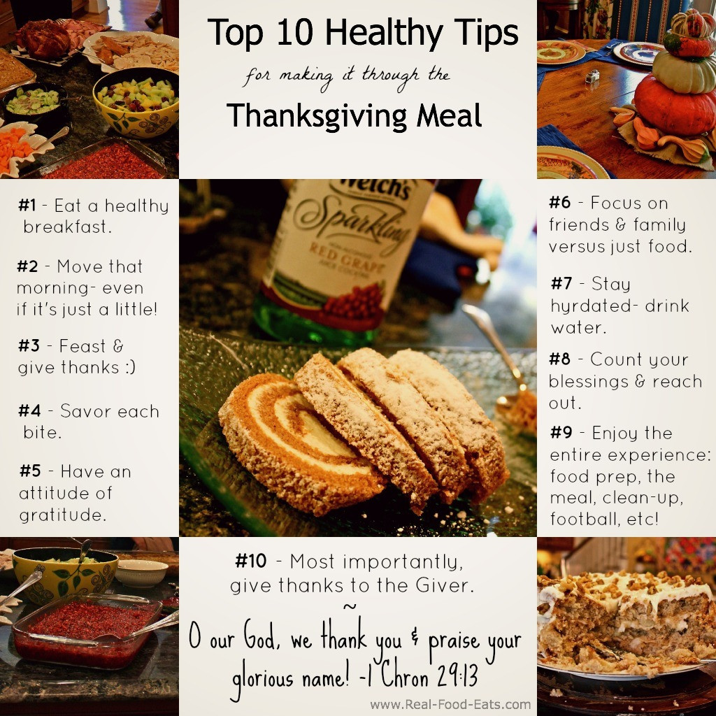 Thanksgiving Tips For Healthy Eating
 Katherine Top 10 Thanksgiving Meal Tips