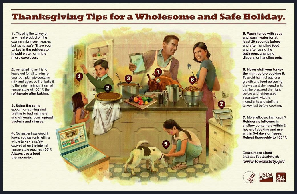 Thanksgiving Tips For Healthy Eating
 1 dish pineapple stuffing and holiday food safety