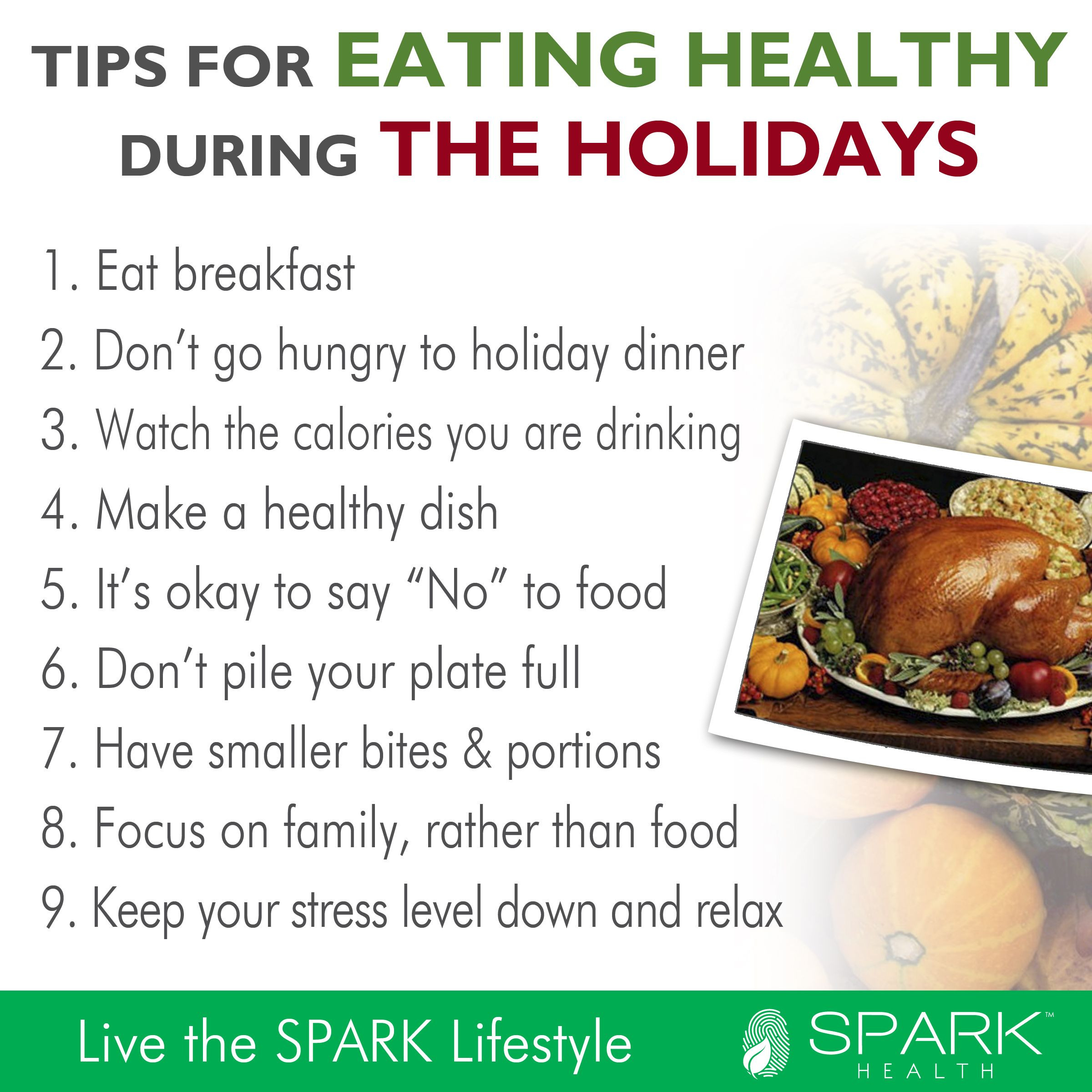 Thanksgiving Tips For Healthy Eating
 Healthy holiday eating tips for Thanksgiving and Christmas