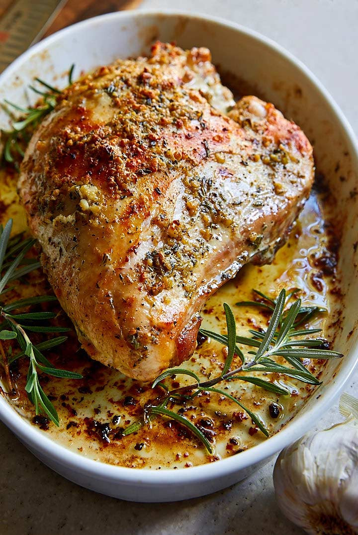 Thanksgiving Turkey Breast Recipe
 Roasted Turkey Breast with Infused Butter i FOOD Blogger