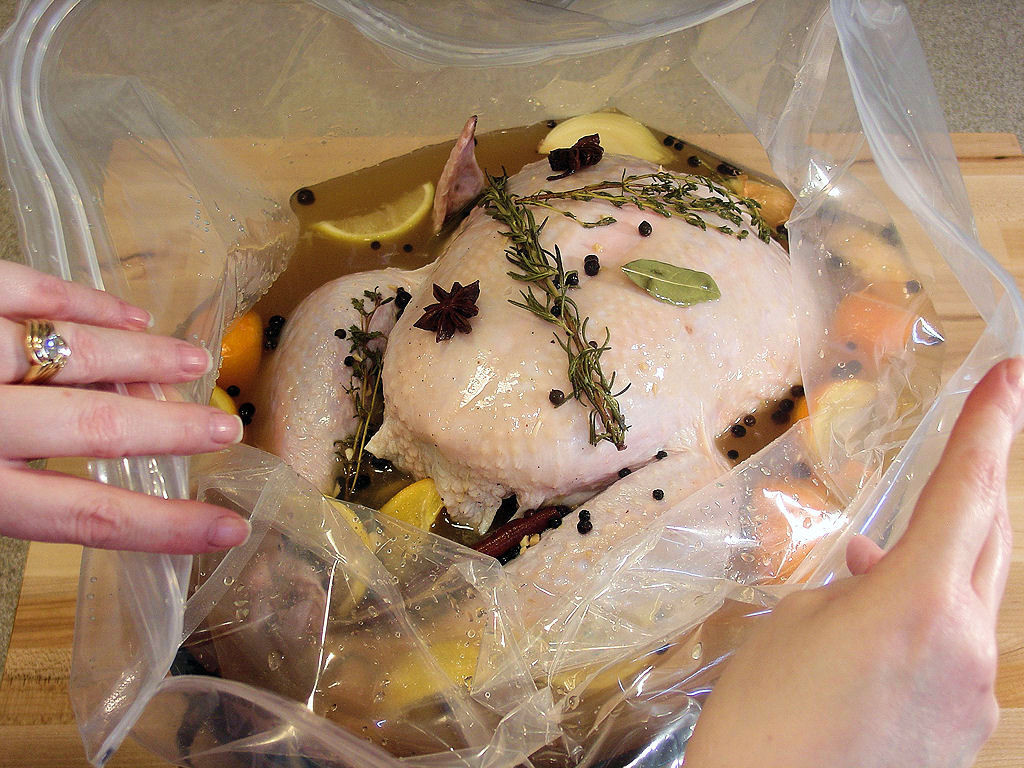 Thanksgiving Turkey Brine
 Cider & Citrus Turkey Brine with Herbs and Spices Wicked