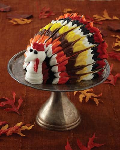 Thanksgiving Turkey Cake
 Cake Boss Halloween Demo and Giveaway