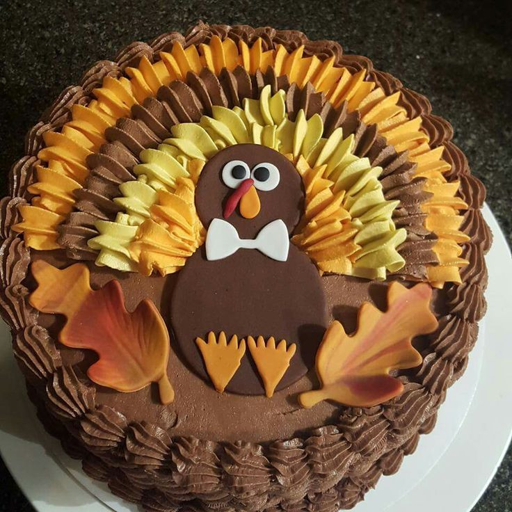Thanksgiving Turkey Cake
 Top 5 Thanksgiving Theme Cakes Ideas