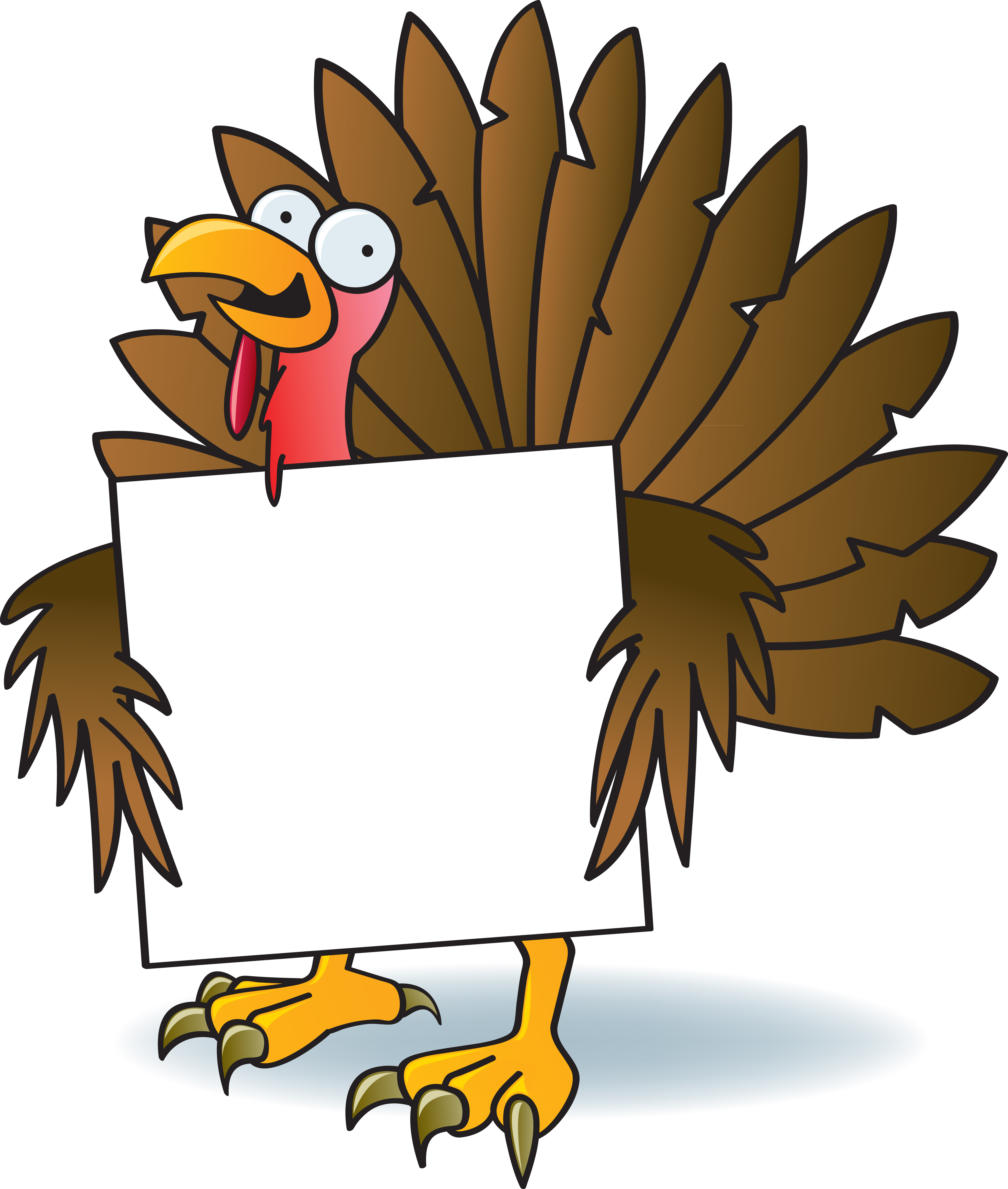 Thanksgiving Turkey Cartoon Images
 Illustration Vector by Jamie Slavy at Coroflot