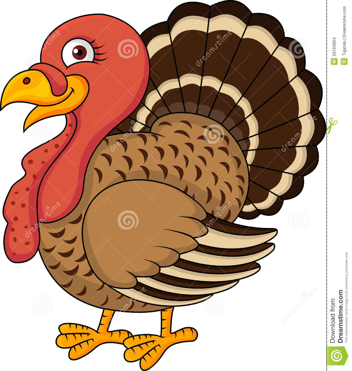 Thanksgiving Turkey Cartoon Images
 Turkey clipart ic Pencil and in color turkey clipart