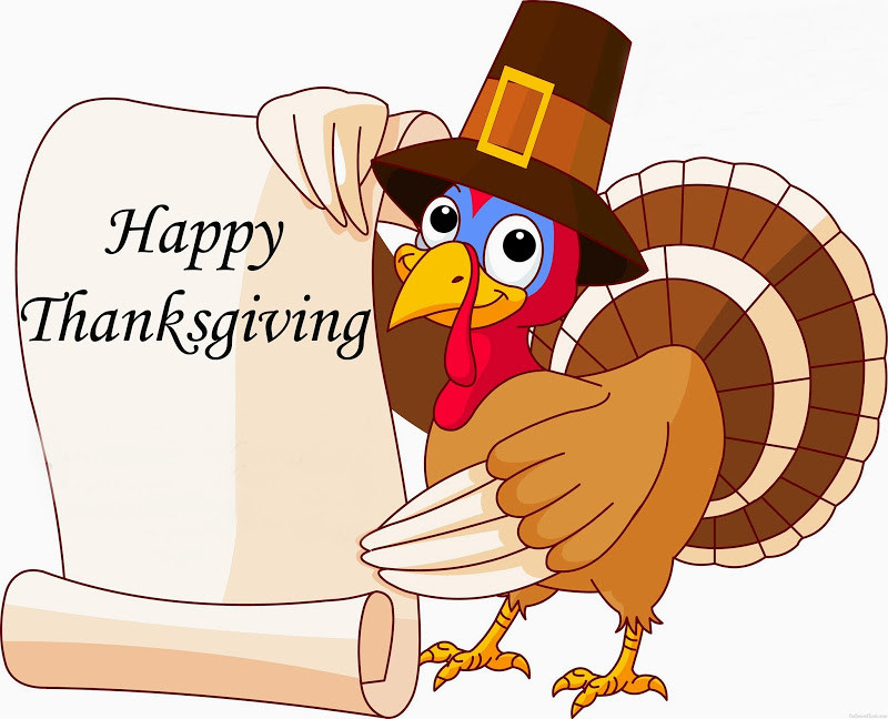 Thanksgiving Turkey Clipart
 Happy Thanksgiving From All of Us at Foxcroft Academy