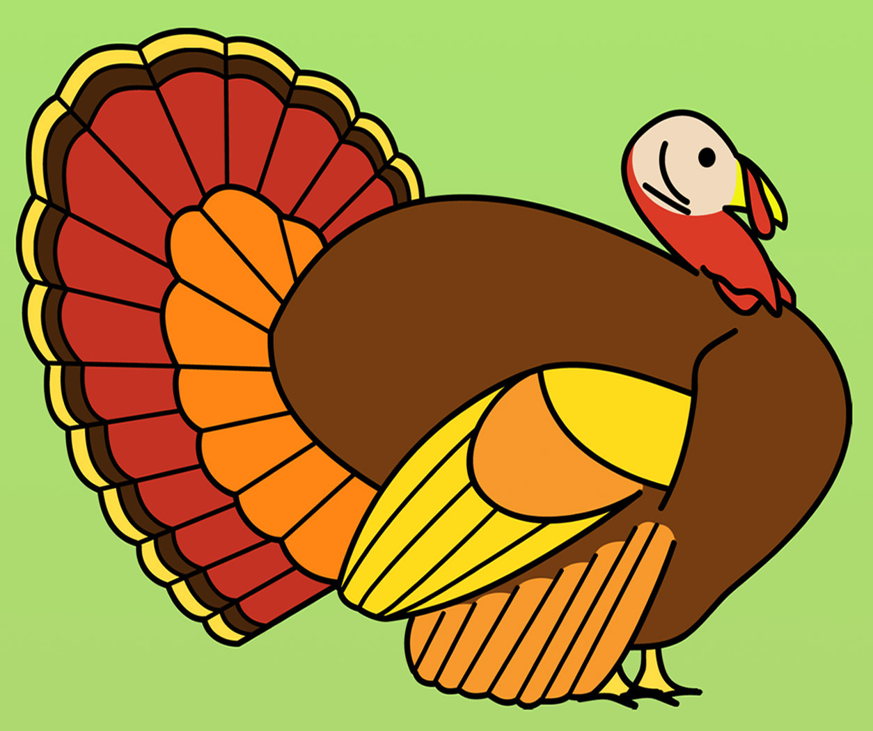Thanksgiving Turkey Clipart
 Clip Art Cardinal Color