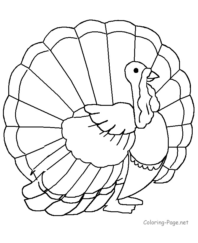 Thanksgiving Turkey Coloring Page
 Christian Thanksgiving Coloring Pages Coloring Home