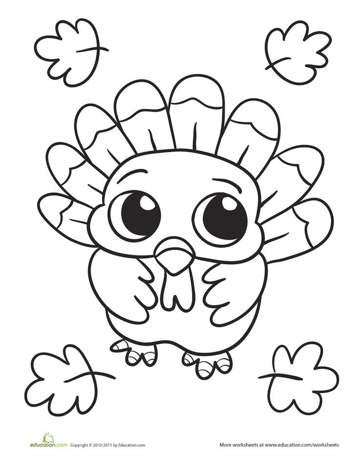 Thanksgiving Turkey Coloring Page
 Best 25 Thanksgiving coloring pages ideas on Pinterest