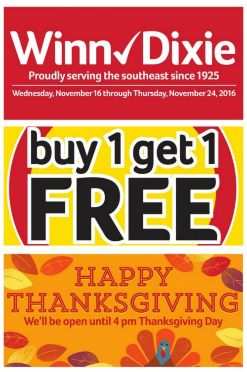 Thanksgiving Turkey Deals
 Winn Dixie Thanksgiving Deals Thanksgiving Deals