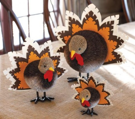 Thanksgiving Turkey Decorations
 Gobble Gobble Lovely Turkey Decorations B Lovely Events