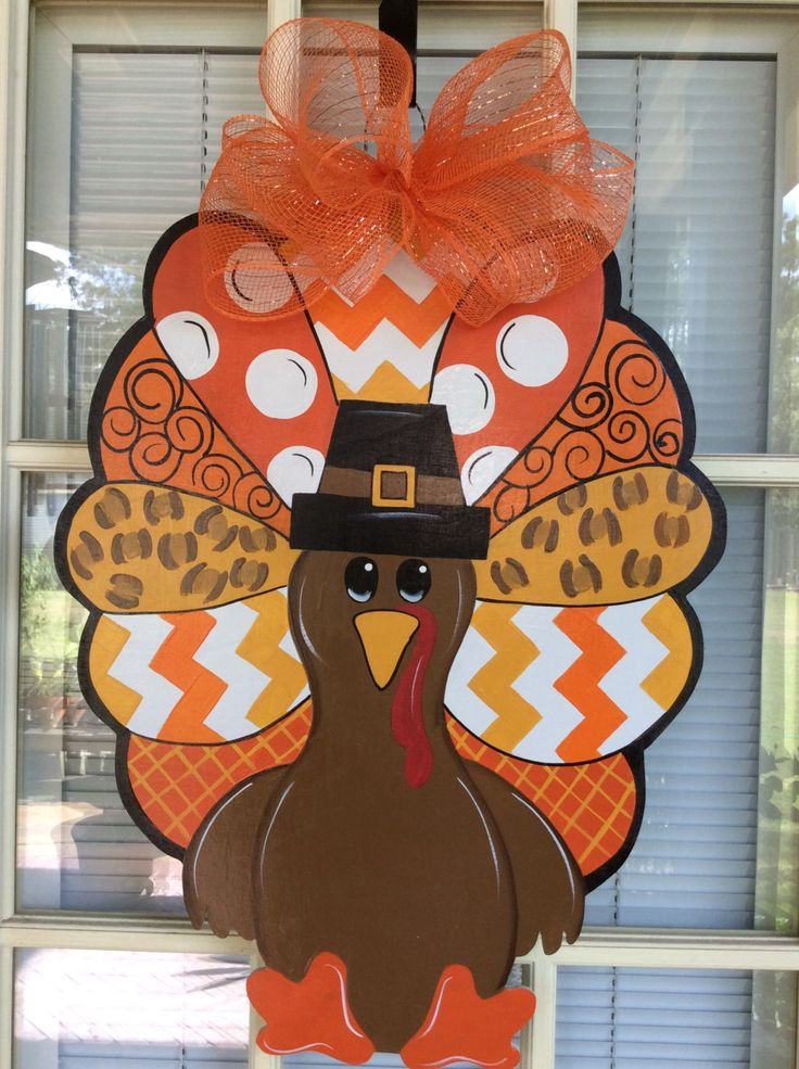 Thanksgiving Turkey Decorations
 1000 ideas about Fall Door Hangers on Pinterest