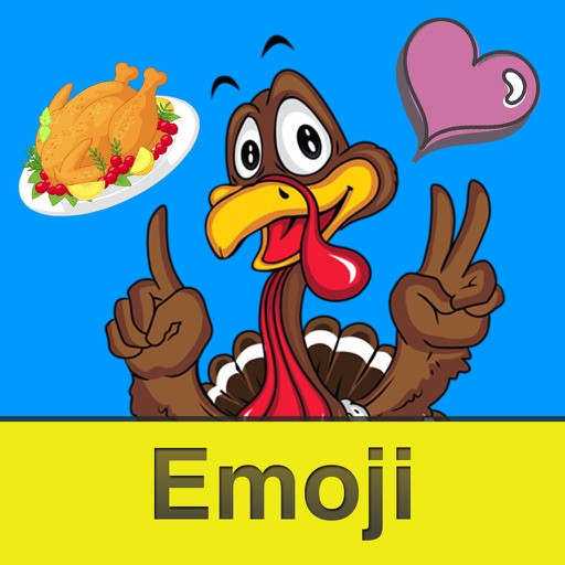 Thanksgiving Turkey Emoji
 Thanksgiving Day Emoji Pro Holiday Emoticon Stickers for