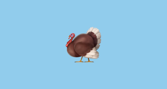Thanksgiving Turkey Emoji
 Turkey Emoji